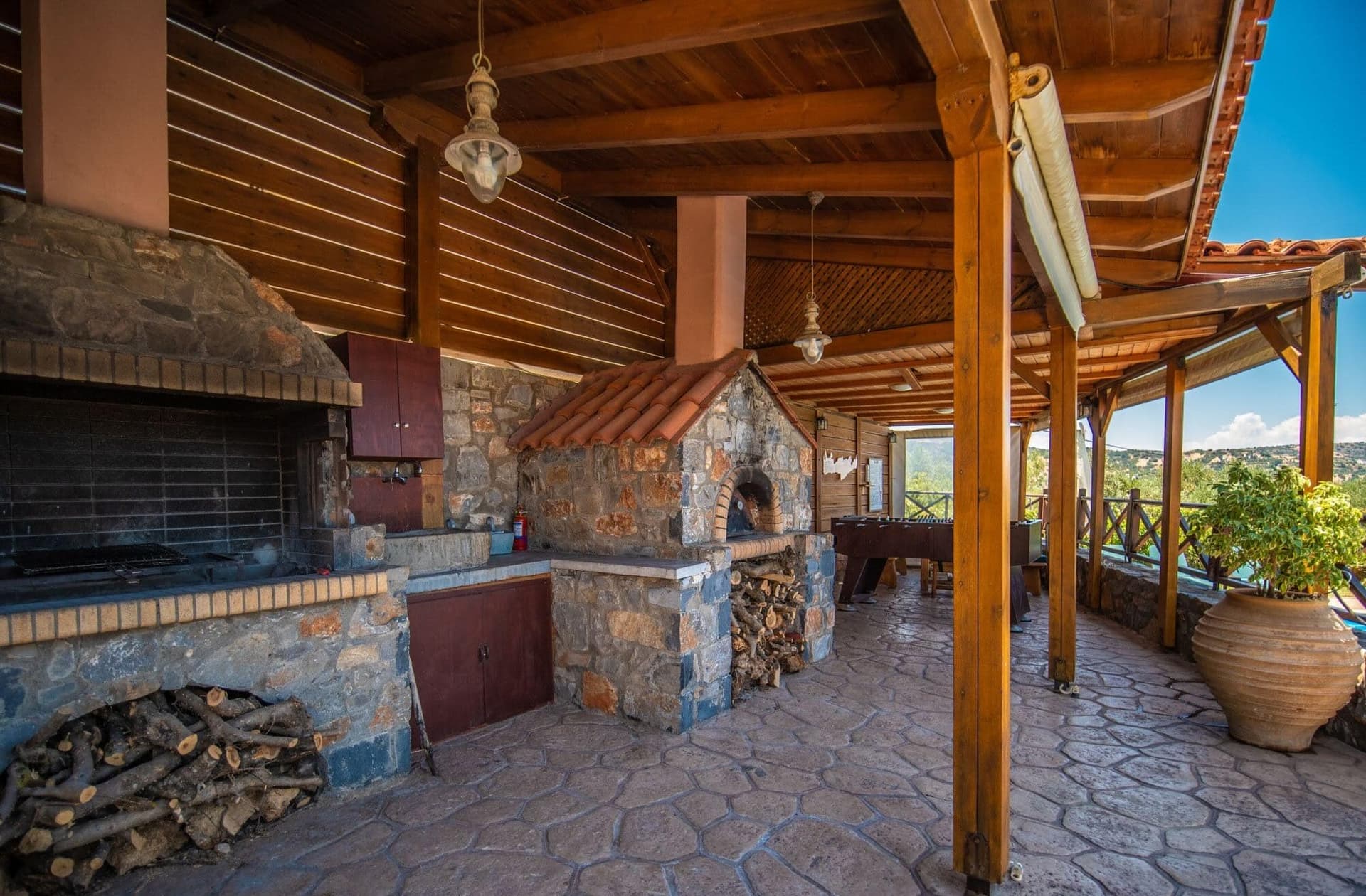 Gaia dining area